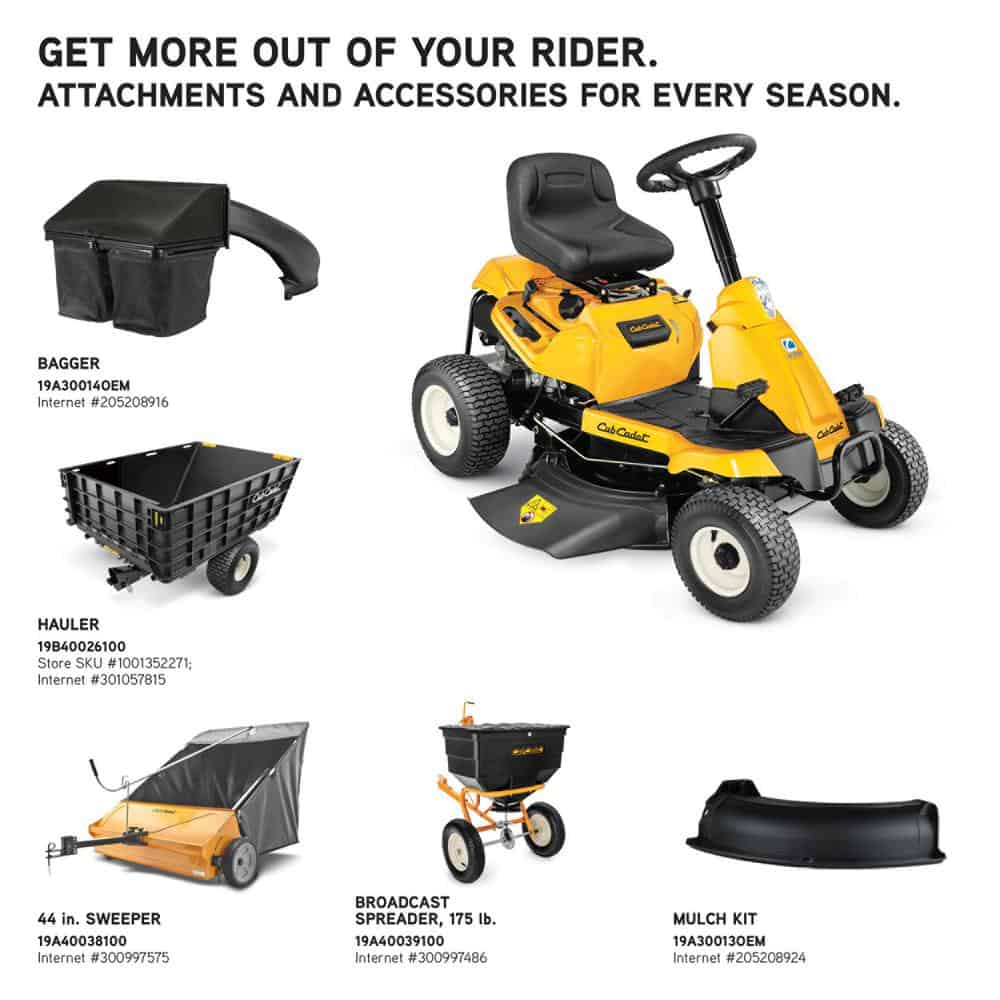 Cub Cadet CC30H Mower Accessories